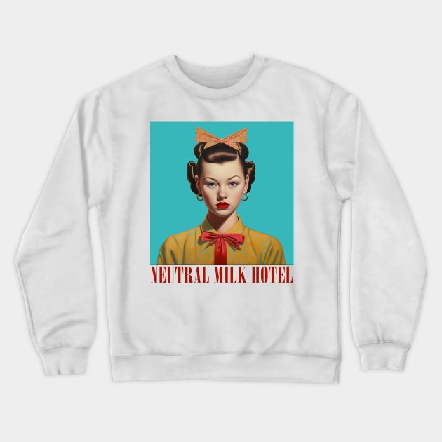 Neutral Milk Hotel … Communist Daughter Crewneck Sweatshirt by unknown_pleasures